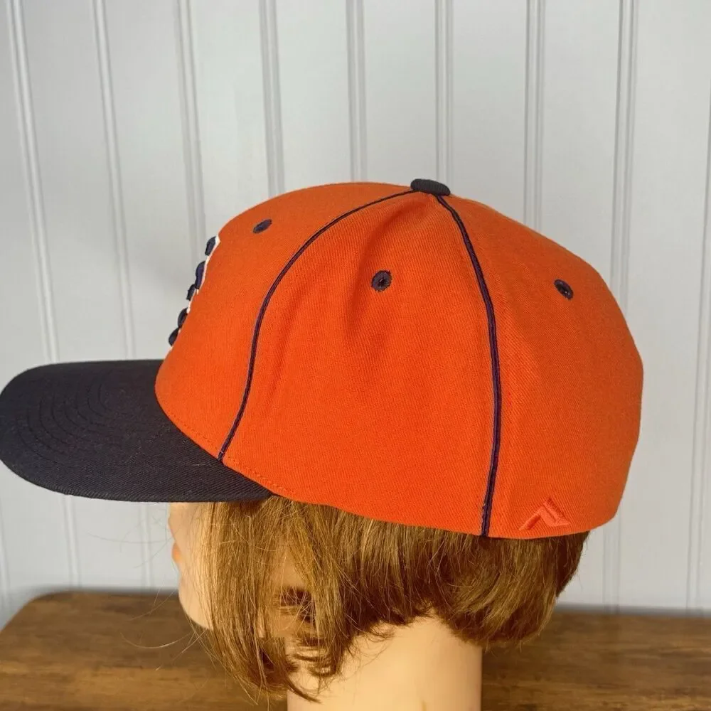 EC or CE Hat Orange & Black Hat Sz L/XL  Fitted Baseball Hat 9 Series Pacific